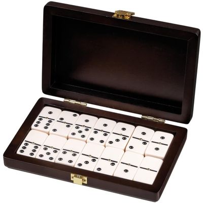 Philos 3626 Domino, Double 6-Colour Dark Brown