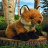 Aurora Adorable Miyoni Tots Fox Kit Stuffed Animal - Lifelike Detail - Cherished Companionship - Brown 9 Inches view 2