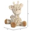 Aurora Snuggly Loppy Giraffe Baby Stuffed Animal - Comforting Companion - Imaginative Play - Brown 8 Inches view 4