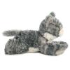 Aurora Adorable Mini Flopsie Lily Stuffed Animal - Playful Ease - Timeless Companions - Gray 8 Inches view 3