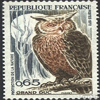 France 1787 (Complete.Issue.) unmounted Mint/Never hinged ** MNH 1972 Conservation (Stamps for Collectors) Birds