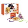 Guidecraft Geo Shape Lacing, Manipulative Preschool Toy, Educational Threading Set for Toddlers view 1