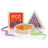 Guidecraft Geo Shape Lacing, Manipulative Preschool Toy, Educational Threading Set for Toddlers view 2