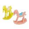 144 Mini Rocking Horse Baby Shower Favor Bulk Buy!!! (144-PINK, Yellow) view 1