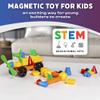 POPULAR PLAYTHINGS Mag Builder Building Set, Magnetic Vehicle Toy for Kids Imagination and Creative Play, Crazy Shapes Gift for Children - 40 Pieces view 2