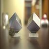 Tungsten & Aluminum Cube Set - 1.5" - One Kilo Tungsten & 150g Aluminum view 1