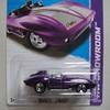 Hot Wheels Purple Corvette Stingray 203/250 5 Spoke Die Cast Car view 2