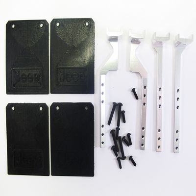 ALIENTAC Fender Set Silver for 1/10 RC Crawler SCX10