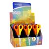 Westcott E-2151S Kids Scissor witch cm-scale, pointed tip, 5"/13 cm, 30 pcs. assorted, right- and lefthanded use view 1