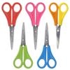 Westcott E-2151S Kids Scissor witch cm-scale, pointed tip, 5"/13 cm, 30 pcs. assorted, right- and lefthanded use view 2