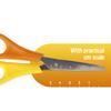 Westcott E-2151S Kids Scissor witch cm-scale, pointed tip, 5"/13 cm, 30 pcs. assorted, right- and lefthanded use view 3