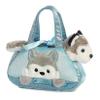 Aurora Fashionable Fancy Pals Peek-A-Boo Husky Stuffed Animal - Plush with Stylish Purse for Dress Up Fun - Perfect for Kids 3+ Years, Costumes, and Birthdays - Multicolor 7 Inches view 1