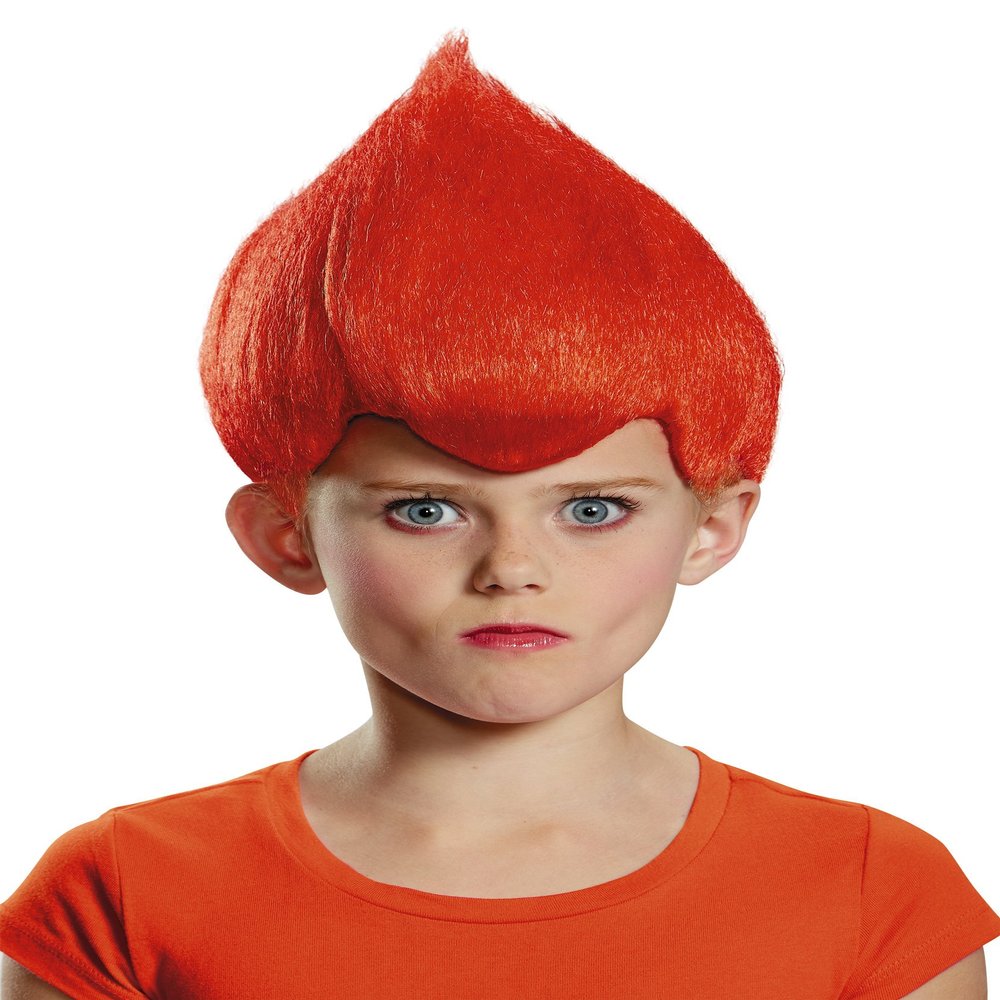 Disguise Red Wacky Child Wig, One Size Child, One Color
