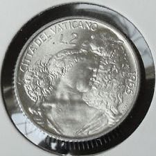 1966 Vatican City 2 Lire - Pope Paul VI -"The Good Shepherd" - Brilliant Uncirculated