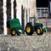 Britains John Deere 6195M Tractor, Multicoloured, 43150 view 4