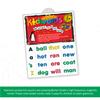 Barker Creek Learning Magnets Kit, for Children, Color-Coded Words & Blank Word Tiles, Magnetic-Receptive Kidboard (2406) view 3