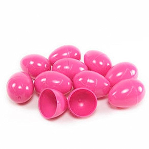 50 Pink Empty Easter Eggs Vending, Crafts, Etc. by Discount Party and Novelty