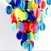 Baby Crib Mobile in Rainbow Brights, Baby Boy Mobile, Nursery Mobile view 3