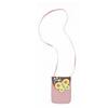 Girls Pink Polka Dot Bag With Shoulder Strap EA14653 (Brown) view 1
