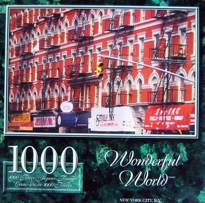 1000pc. Wonderful World Puzzle-New York City N.Y. by Sure-Lox