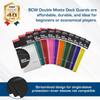 BCW Deck Guard - Double Matte Brown Card Sleeves | Acid-Free, Archival-Safe, No PVC | Anti-Glare Matte Finish | Fits Standard 2" x 3" Game Cards | Durable Deck Protector Sleeves | 50 Ct view 2