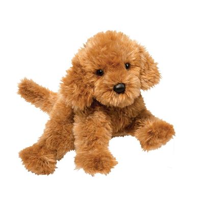 Douglas Addie Caramel Labradoodle Dog Plush Stuffed Animal | 16-Inch Long