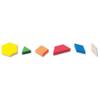 hand2mind Foam Pattern Blocks, Foam Shapes, Geometric Shapes for Kids, Pattern Play, Toddler Pattern Blocks, Shapes for Kindergarten, 3D Shapes Manipulatives, Sorting Math (Set of 250) view 3