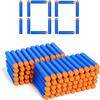 Nerf N Strike Blaster Compatible Dart Bullets, Compatible with All Elite 2.0 Series Blasters Blue (100 Blue) view 1