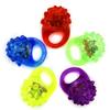 C&H Solutions Novelty 24 ct Flashing LED Bumpy Rings Blinking Soft Jelly Glow By C&H view 3