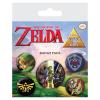 Pyramid International BP80530 The Legend of Zelda Badge, Multi-Colour, 10 x 12.5 x 1.3 cm view 1