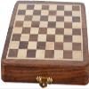 ChessBazar Magnetic Travel Pocket Chess Set - Staunton 7x7 Inch Folding Game Board - Handmade in Fine Rosewood - 2 Players, Age 14+ view 2