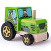 Bigjigs Toys Wooden Stacking Tractor Toy view 1