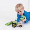 Bigjigs Toys Wooden Stacking Tractor Toy view 2