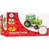 Bigjigs Toys Wooden Stacking Tractor Toy view 3