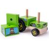 Bigjigs Toys Wooden Stacking Tractor Toy view 4
