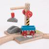 Bigjigs Rail Gravel Crane for Train Set view 2