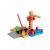 Bigjigs Rail, Shipping Container Yard, Wooden Toys, Wooden Crane, Wooden Train Track Accessories, Bigjigs Train Accessories, Train Toy, Kids Train Set view 1