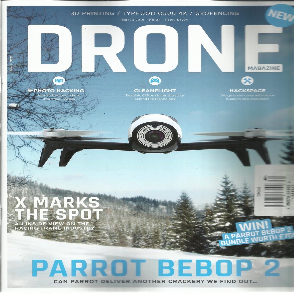 DRONE MAGAZINE, MARCH, 2016 NO. 04 ( PARROT BEBOP 2 )