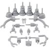Robot parts, size 0,5-6 cm, grey, 19asstd view 1