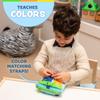 Buckle Toys - Bubbles Square - Learning Activity Toy - Develop Motor Skills and Problem Solving - Easy Travel Activities for Kids Toy view 3