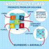 Buckle Toys - Bubbles Square - Learning Activity Toy - Develop Motor Skills and Problem Solving - Easy Travel Activities for Kids Toy view 4