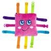 Buckle Toys - Bella Square - Learning Activity Toy - Develop Motor Skills and Problem Solving - Easy Travel Toy Perfect Car Travel Accessories for Long Trips view 1
