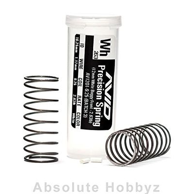 Avid RC 12mm Buggy Front Spring | White | 2.63lb