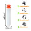 EKIND 100 Pcs Suction Darts Refill Pack Foam Bullet Compatible for NERF N-Strike Series Blaster (Glow at Dark, White) view 2