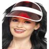 Smiffys 80s Sun Visor Red view 1