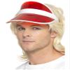 Smiffys 80s Sun Visor Red view 3