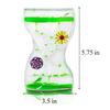 Super Z Outlet Colorful Liquid Motion Bubbler Desk Sensory Toy Timer Zig Zag Floating Rotating Circles for Play, Fidgeting, Captivating Distraction (Swirls) view 2