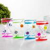 Super Z Outlet Colorful Liquid Motion Bubbler Desk Sensory Toy Timer Zig Zag Floating Rotating Circles for Play, Fidgeting, Captivating Distraction (Swirls) view 4