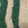6 Dozen Mardi Gras Beads 72 Green, Pearl White St Patricks Day Parade Necklaces view 1