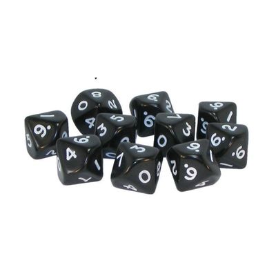 10 Black D10